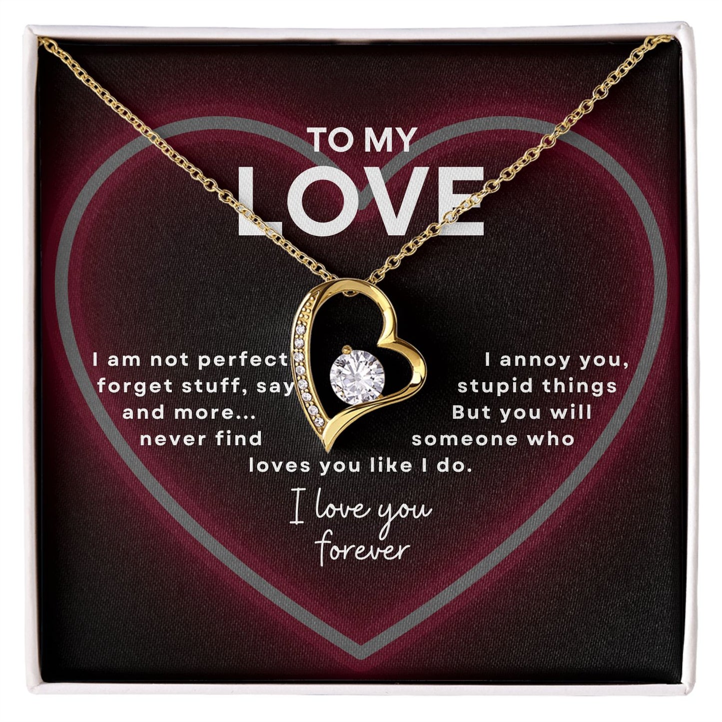 To My Love- I love you forever - V1