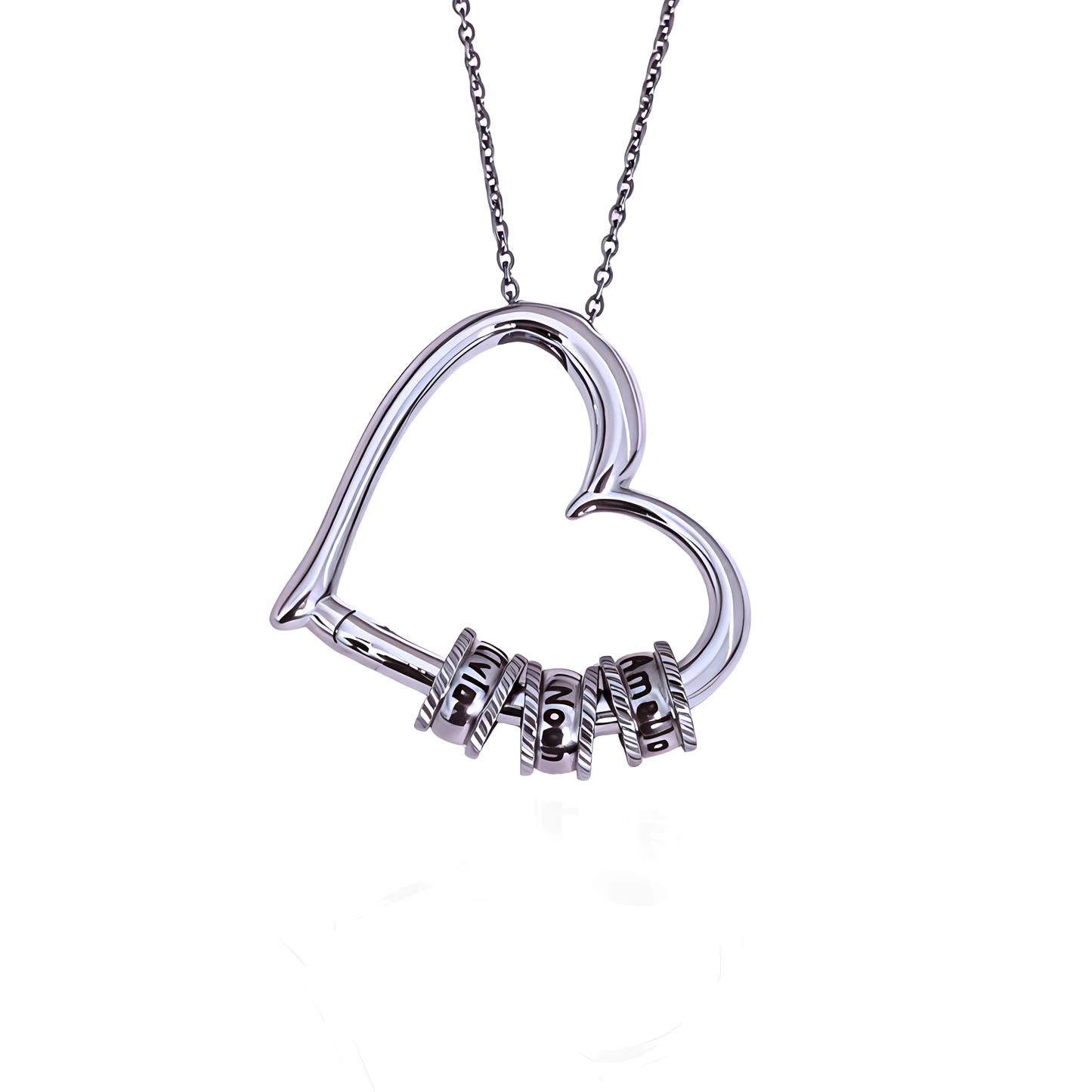 To my Wife - Love Engraved Personalized Pendant with LED Box