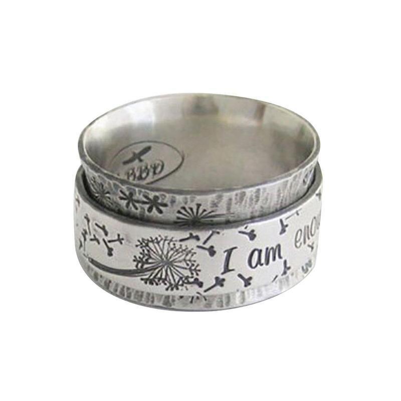 Dandelion Ring - I am enough