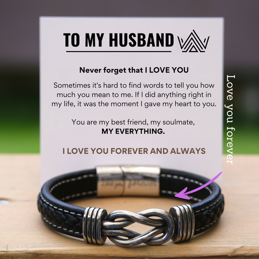 To my husband -  Never forget that I LOVE YOU