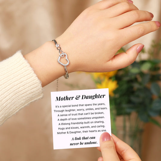 Mother Daughter – Infinity Heart Bracelet (20% OFF TODAY)