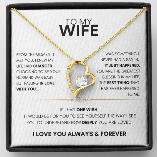To My Wife - I Love You Always & Forever - Gift Set - TMW405