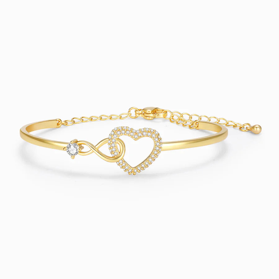 Mother Daughter – Infinity Heart Bracelet (20% OFF TODAY)