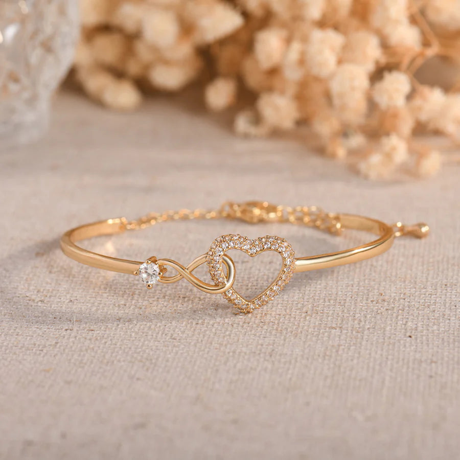 Mother Daughter – Infinity Heart Bracelet (20% OFF TODAY)