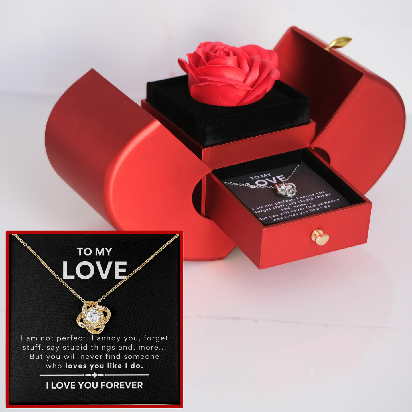 Forever Rose - Loveknot - To My Love (70% OFF TODAY)