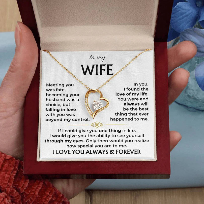 To My Wife - I Love You Always & Forever - Gift Set - SS568