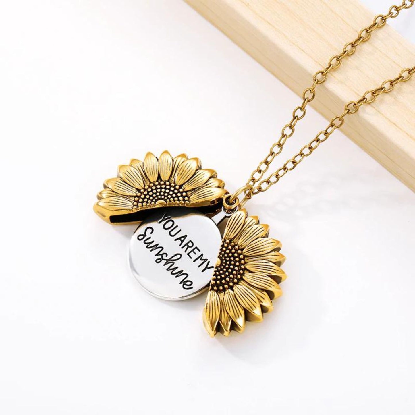 "You Are My Sunshine" Necklace - To My Granddaughter