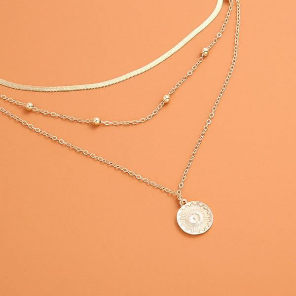 Sunshine | Sunbeam Layering Set Necklace