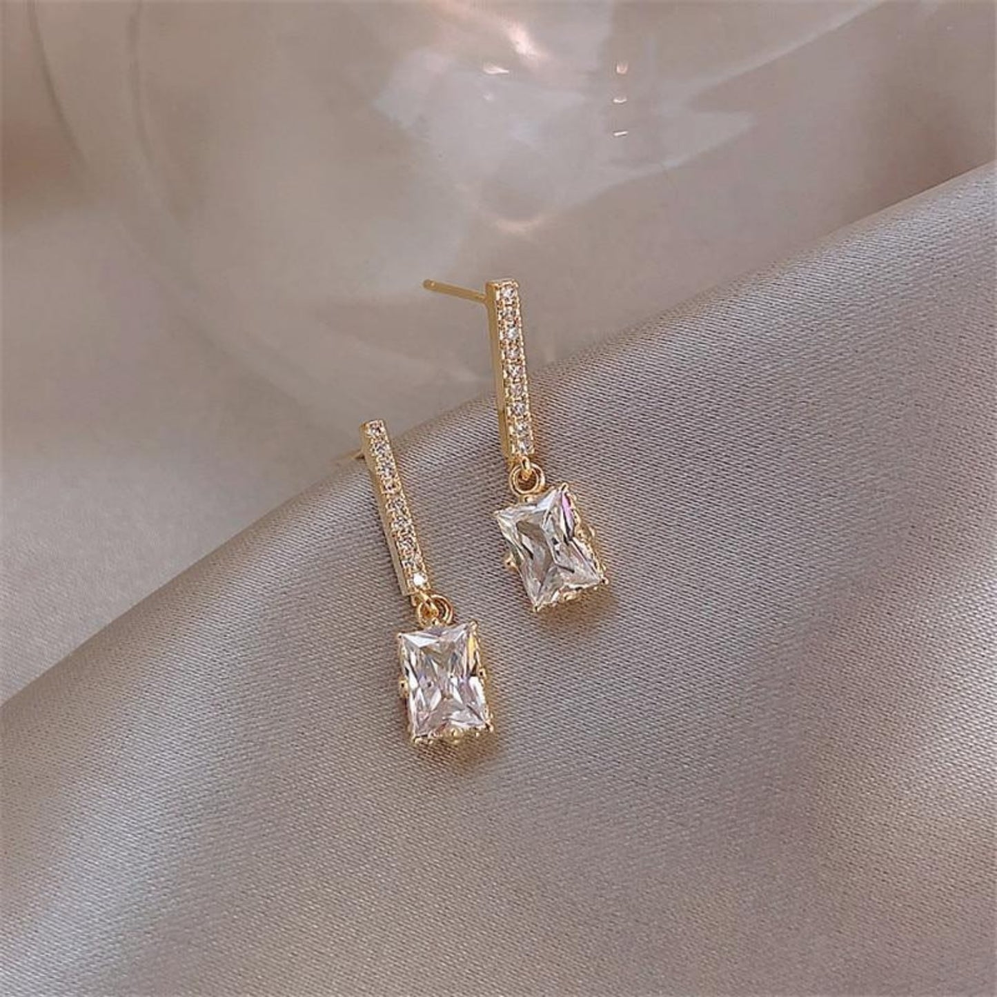 Classical Crystal Earrings