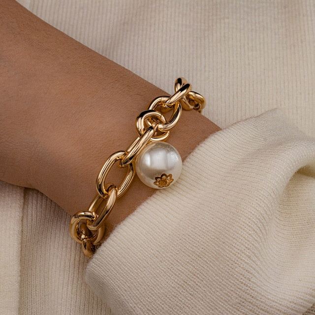 Cuban Pearl Bracelets