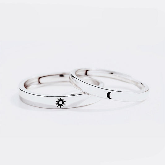 Moon & Star Ring