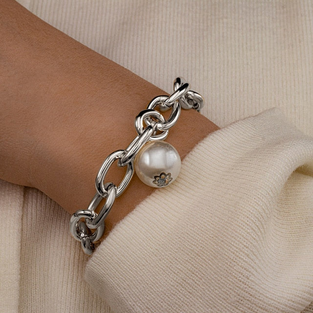 Cuban Pearl Bracelets