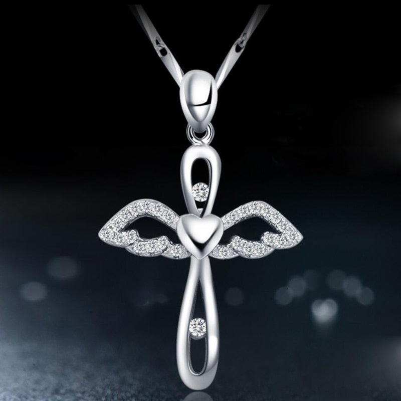 Angel Wings of Protection Necklace