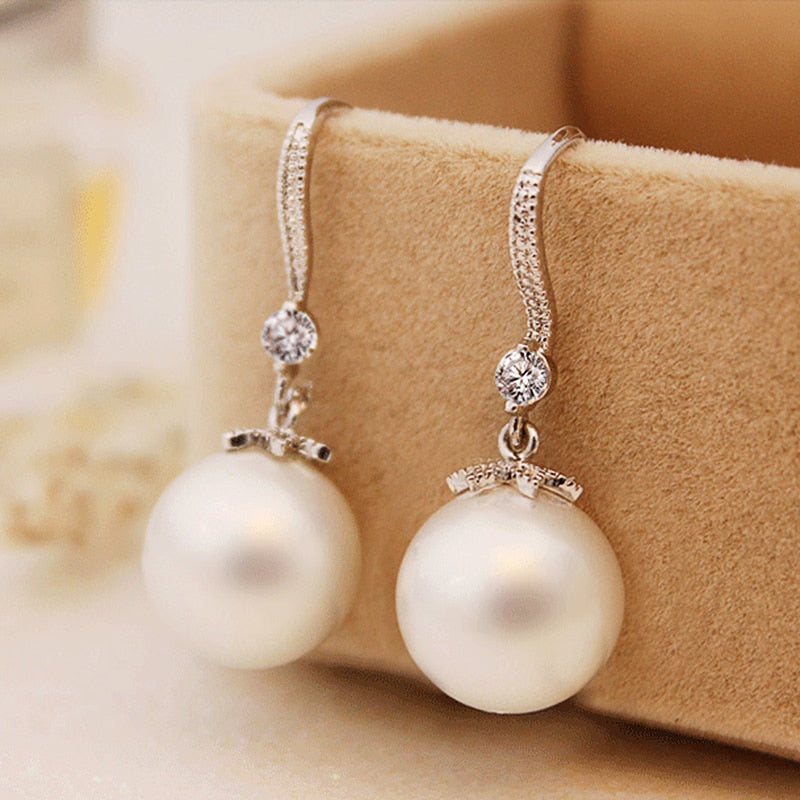 Elegant Pearl Earrings