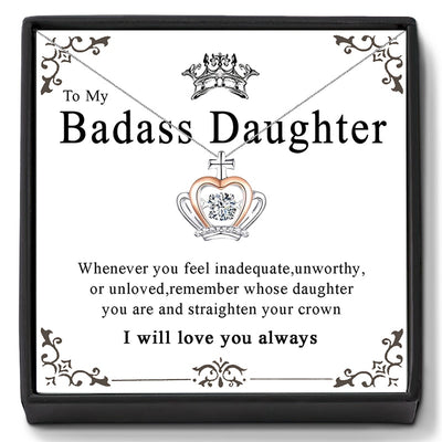Badass Daughter necklace