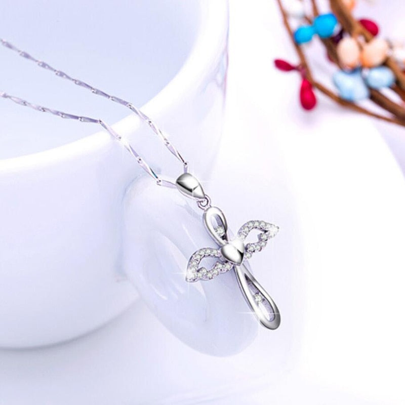 Angel Wings of Protection Necklace