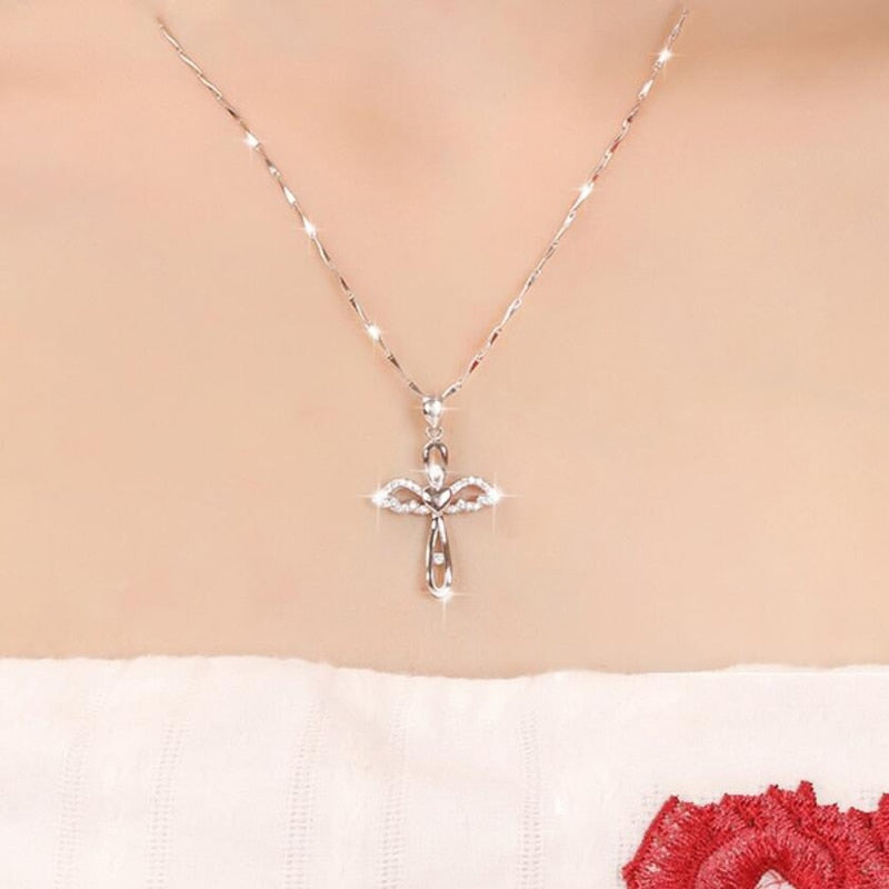 Angel Wings of Protection Necklace