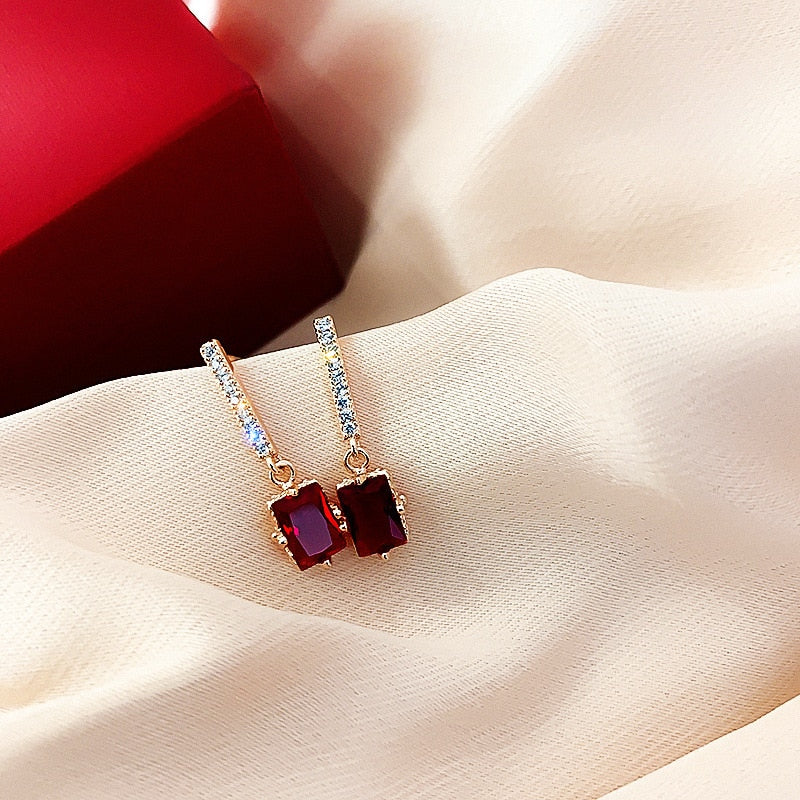 Classical Crystal Earrings