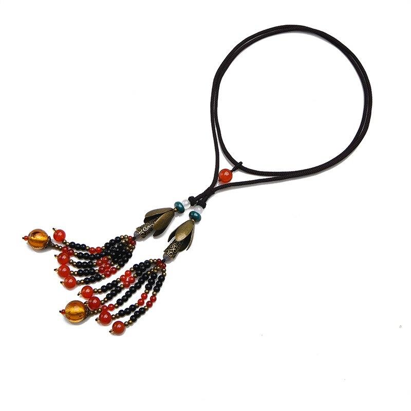 Ethnic Sweater Necklace