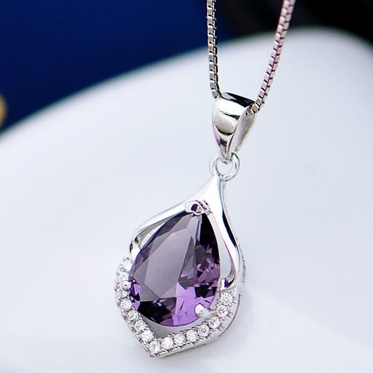 Elegant Amethyst Necklace