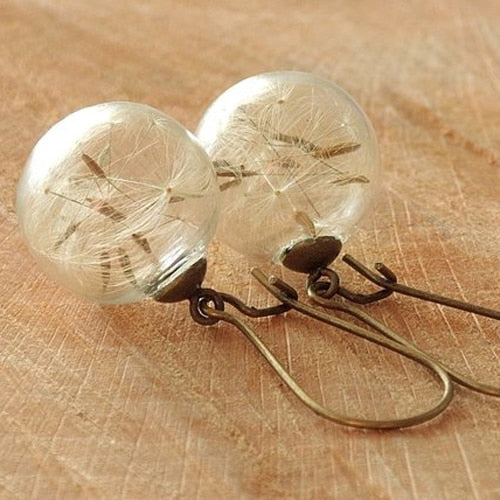 Forever Long Dandelion Earrings