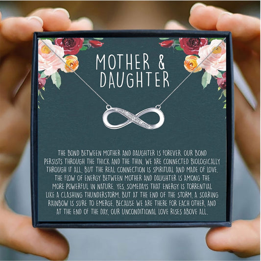 Mom & Daughter Infinity Necklace