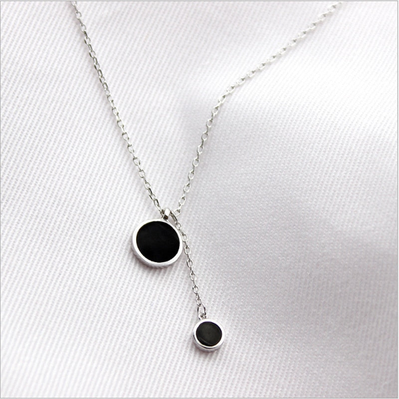 Black Stone Necklace