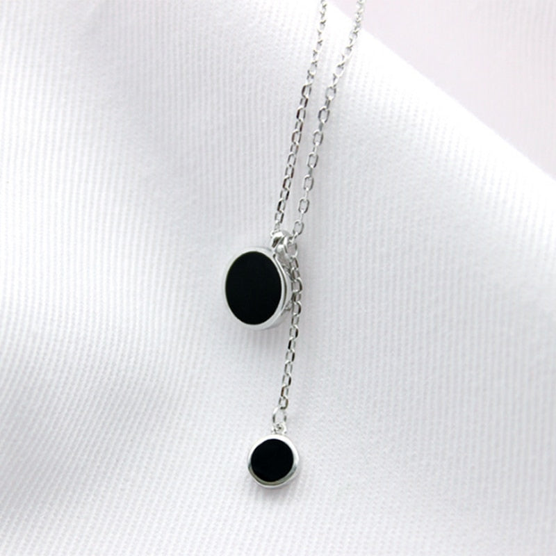 Black Stone Necklace