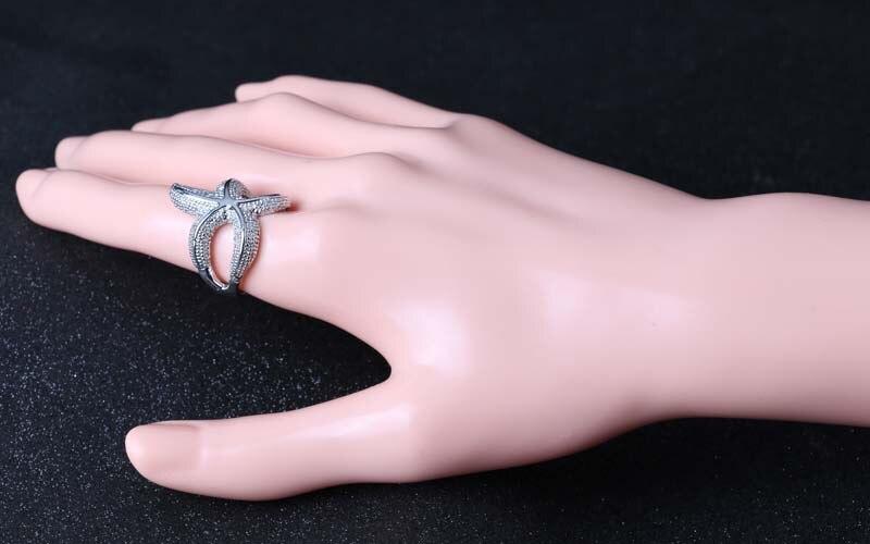 Sea Star Infinity Ring