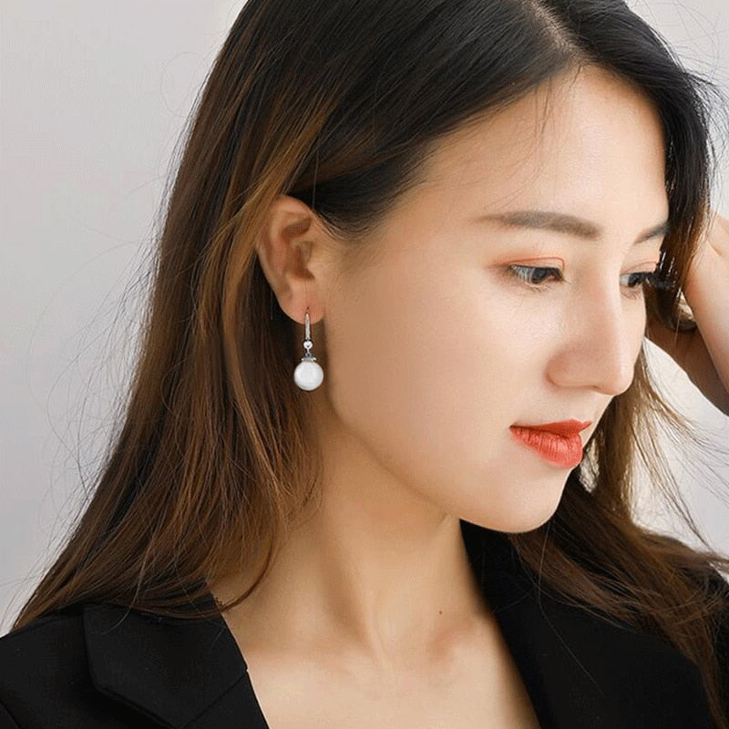 Elegant Pearl Earrings