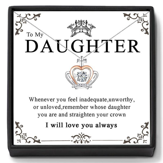 To My Daughter Necklace