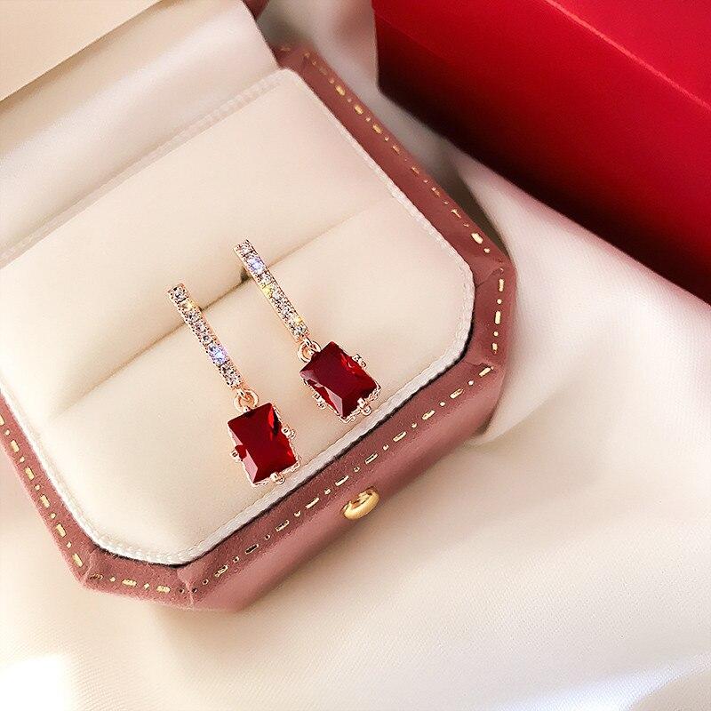 Classical Crystal Earrings