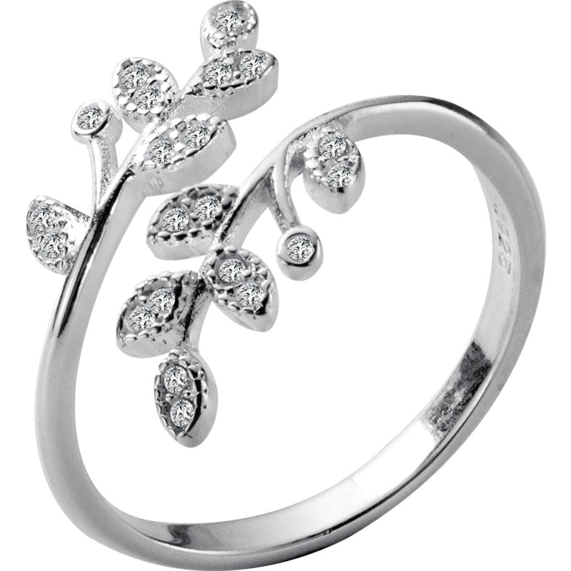 LEAF RING DIAMOND