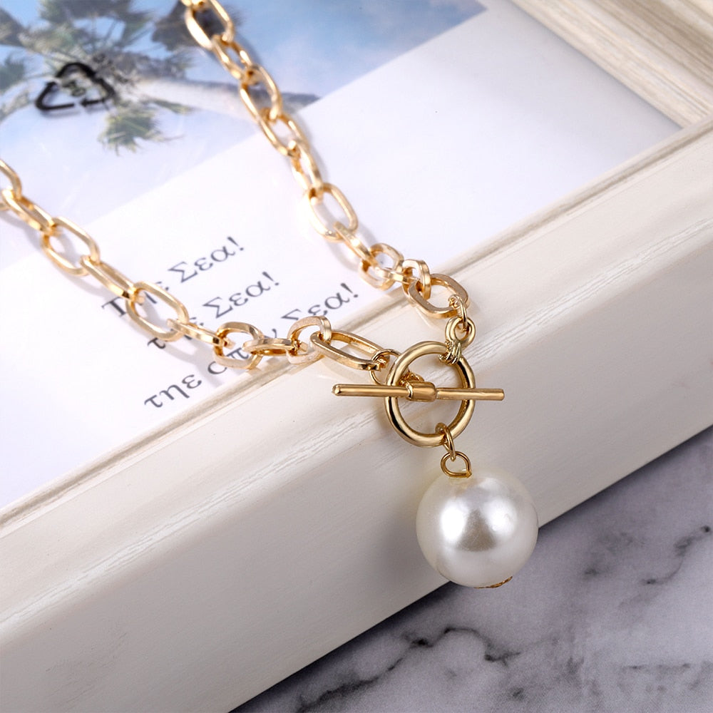 Pearl Chain Necklace