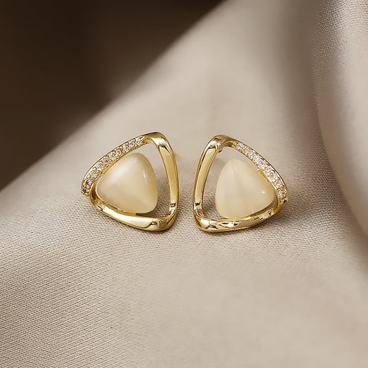 Pearl Stud Earrings