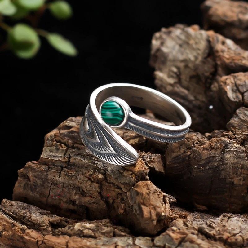 Empower Malachite Ring - To My Granddaughter