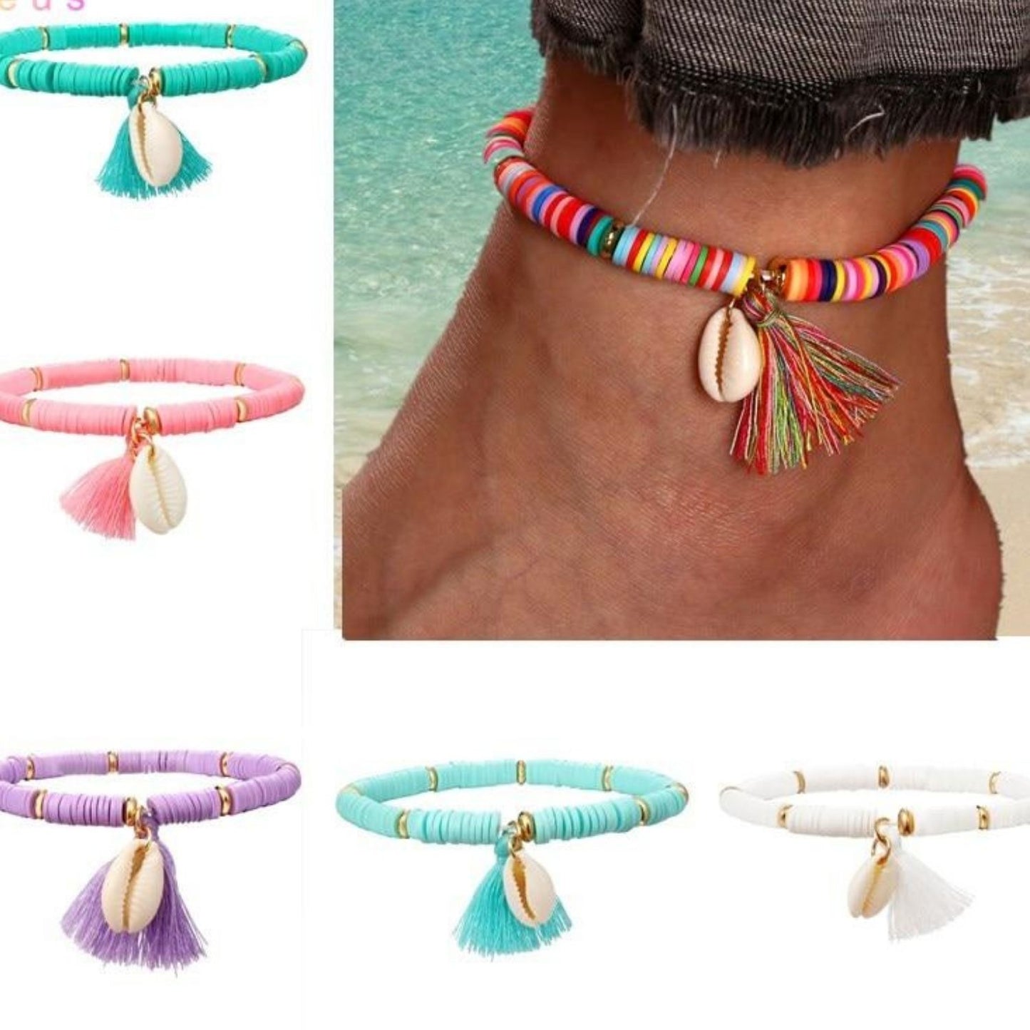 Multicolor  Beach Bracelet