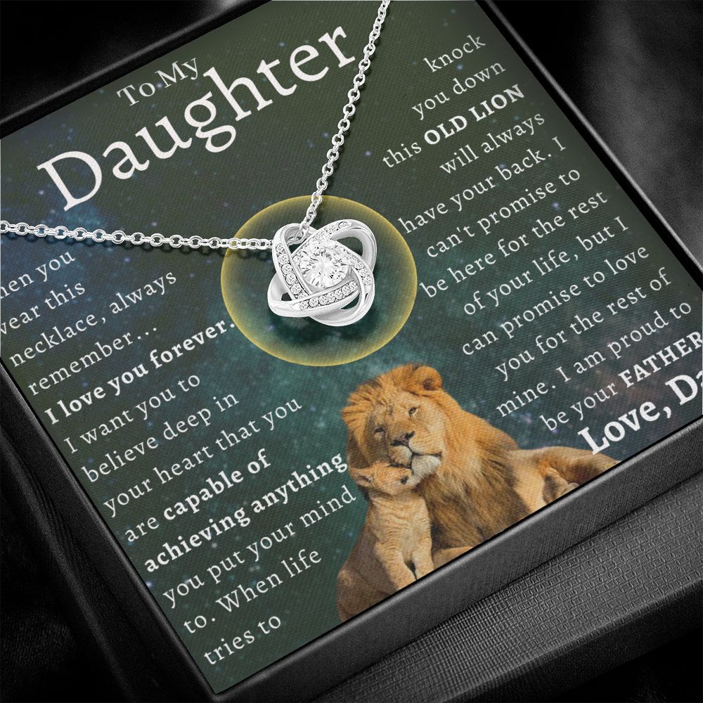 To my Daughter -  Capable of achieving anything -  Lion