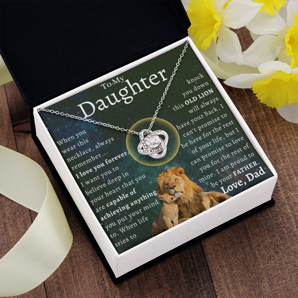 To my Daughter -  Capable of achieving anything -  Lion