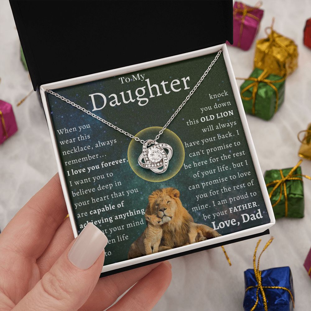 To my Daughter -  Capable of achieving anything -  Lion
