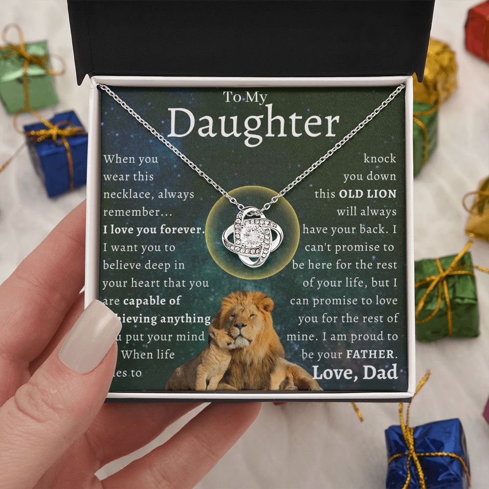 To my Daughter -  Capable of achieving anything -  Lion