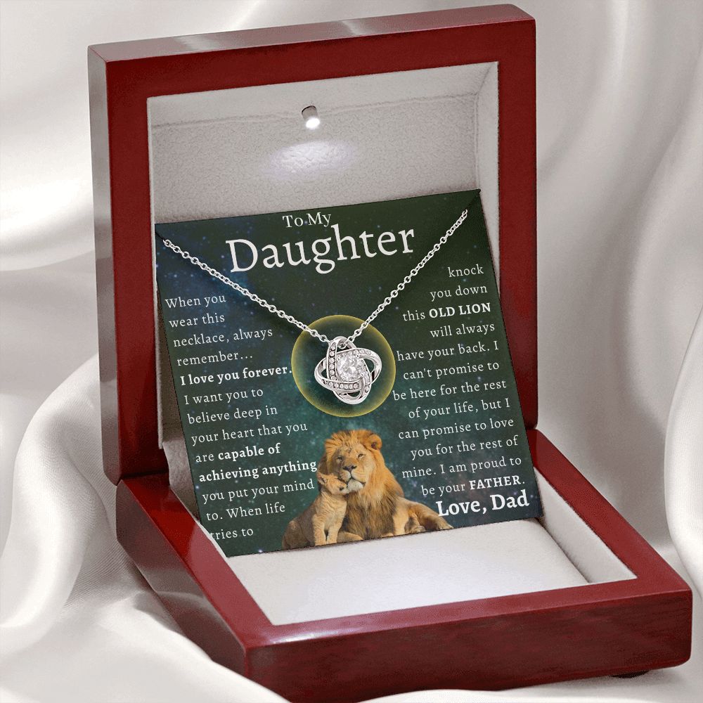 To my Daughter -  Capable of achieving anything -  Lion