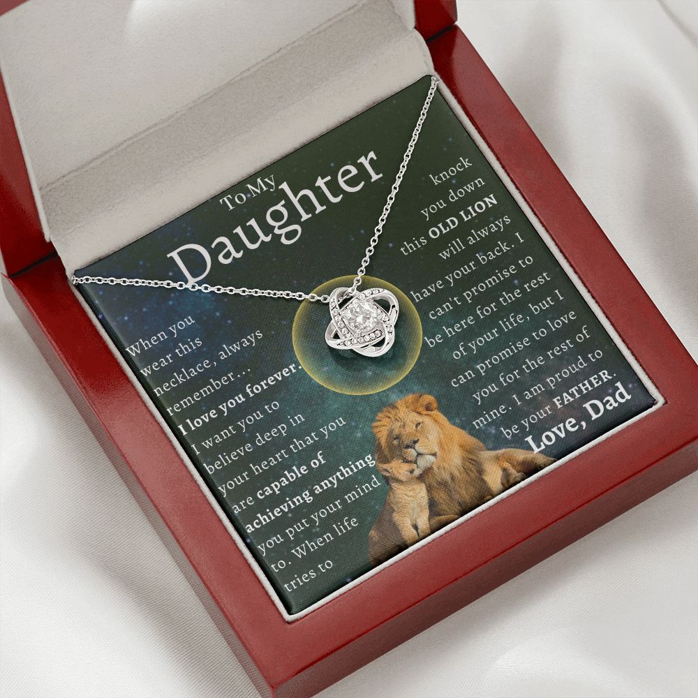 To my Daughter -  Capable of achieving anything -  Lion