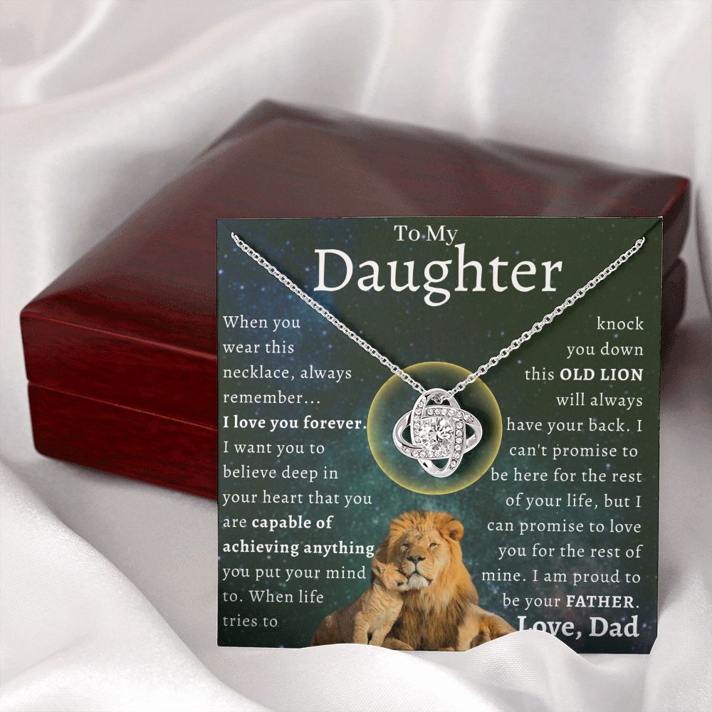 To my Daughter -  Capable of achieving anything -  Lion