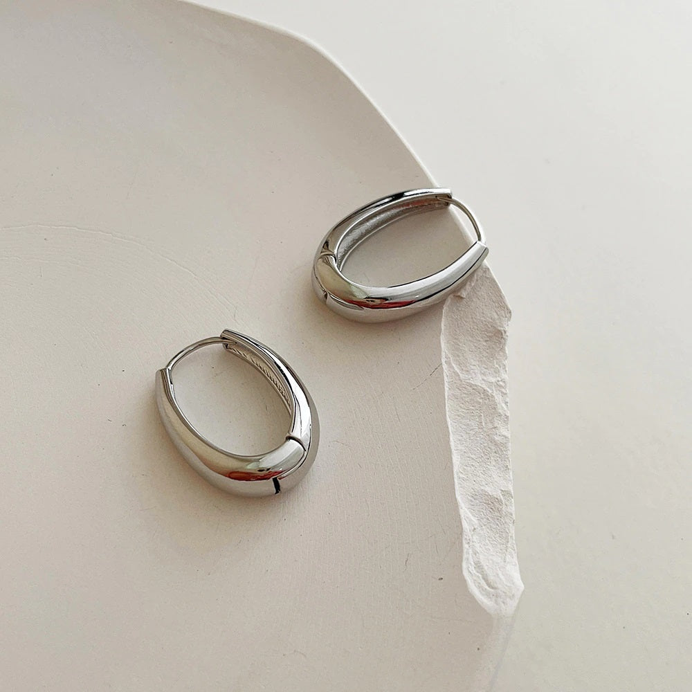 Ellipse Hoop Earrings 1+1 FREE