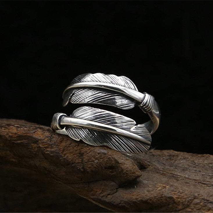 Feather Ring S925