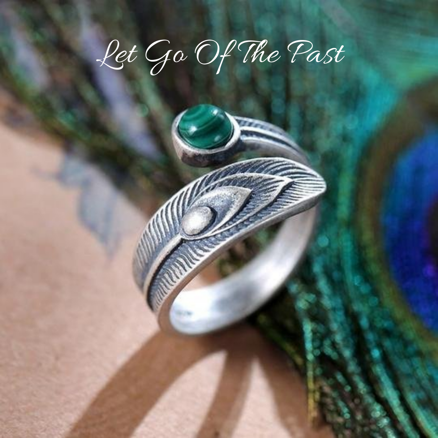 Empower Malachite Ring - To My Granddaughter