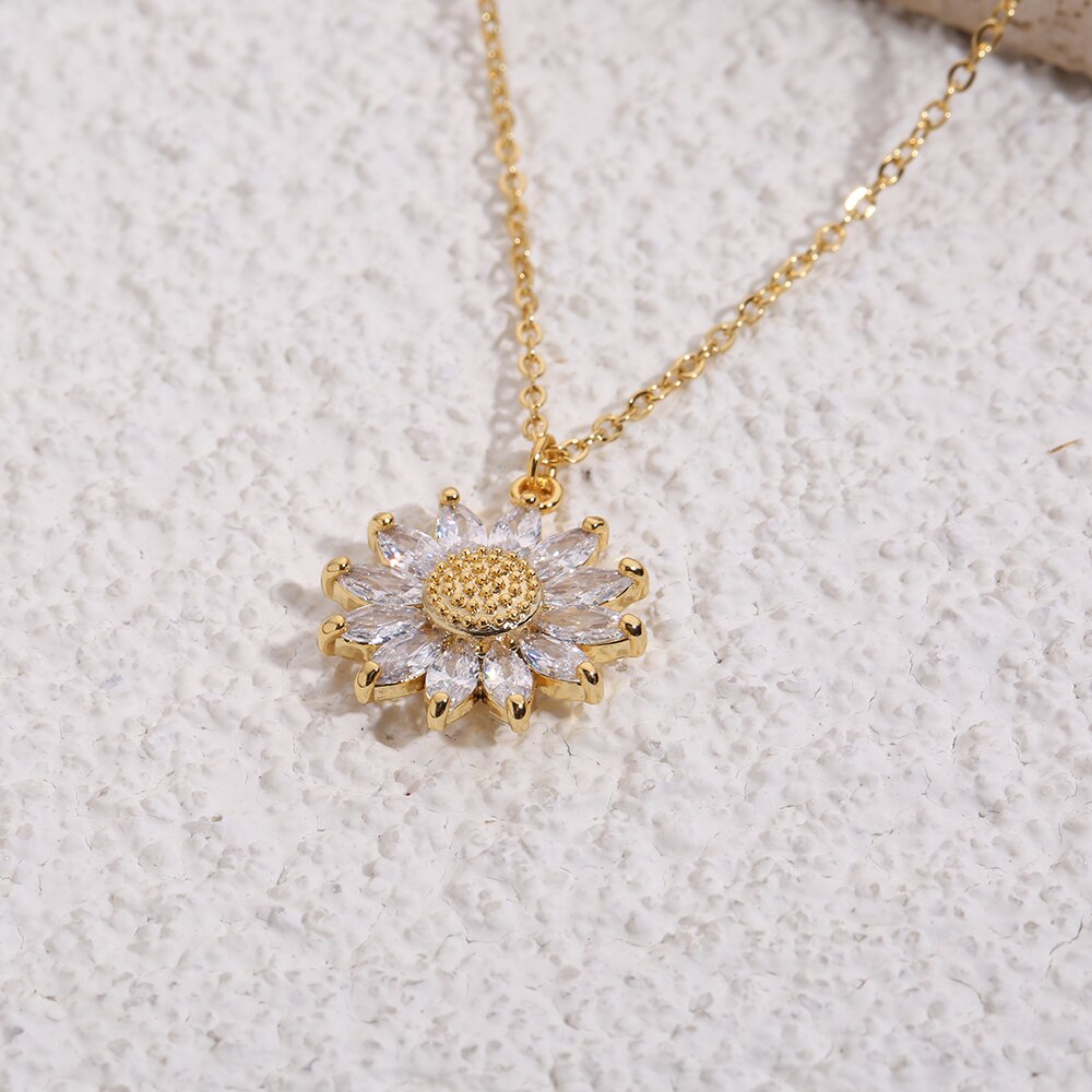 Sunflower Necklace