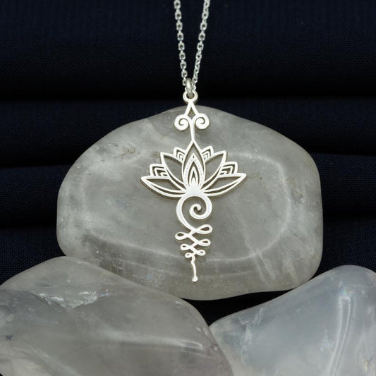 Lotus necklace