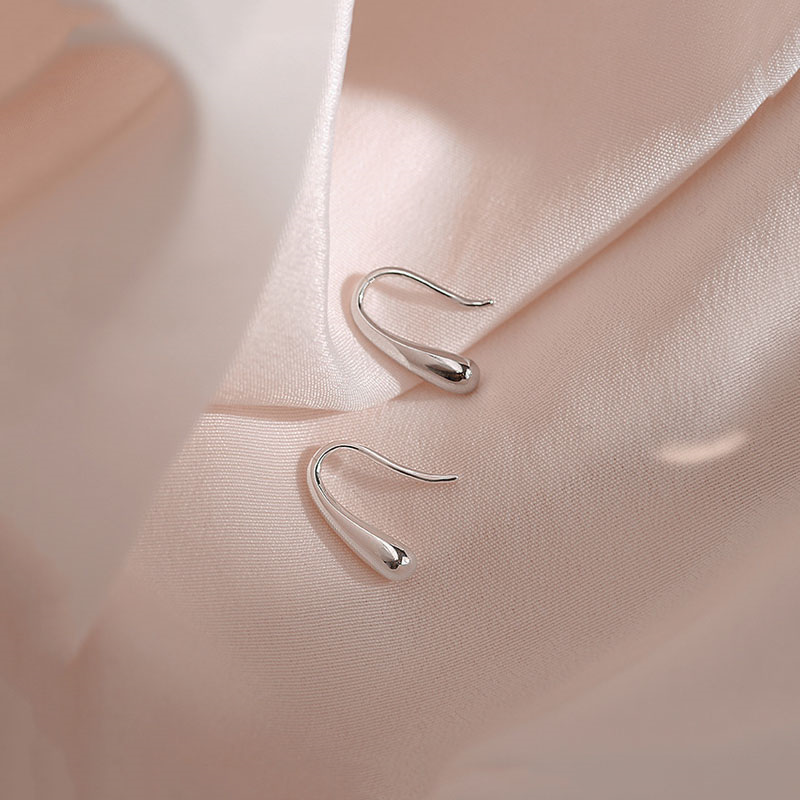 Hoop Raindrop S925 Earrings silver 